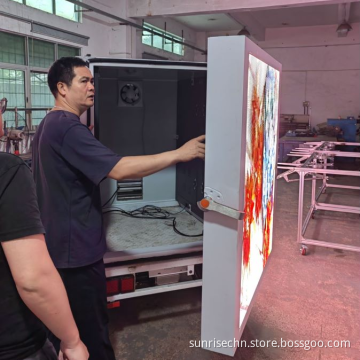 Low Power Mini Vehicle LED Display with Strong Stability and Iron Cabinet